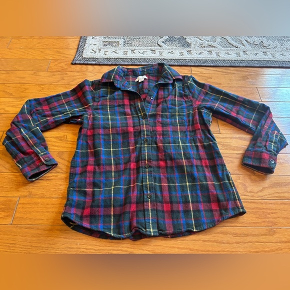 L.L. Bean Tops - LL Bean 100% cotton plaid flannel size small regular